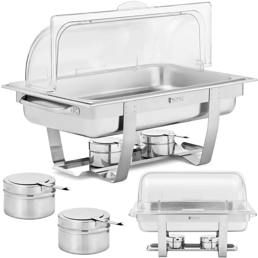 Oppvarmingsenhet for Mat Stasjonær 8,5 Liters Gn 1/1 med Smal Base