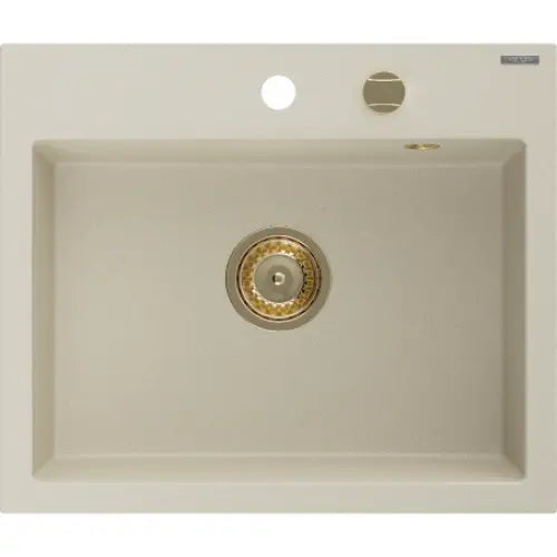 Oscar Kjøkkenvask 1 Kum 580x490 Mm Beige - 6519581000-69-g