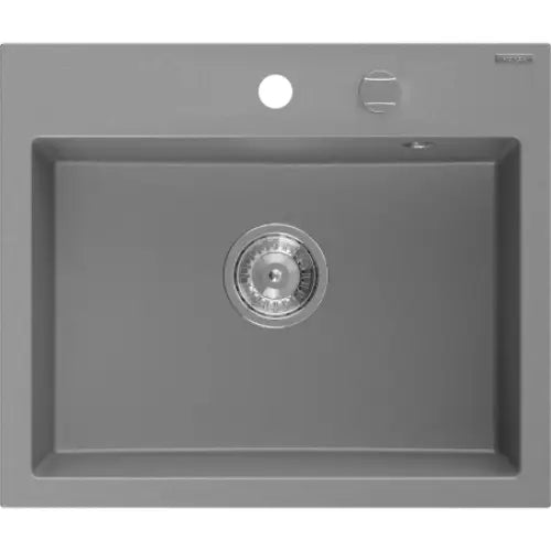 Oscar Kjøkkenvask 1 Kum 580x490 Mm Grå - 6519581000-71