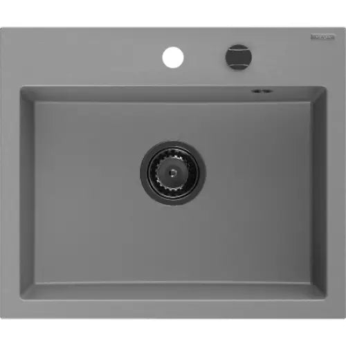 Oscar Kjøkkenvask 1 Kum 580x490 Mm Grå 6519581000-71-b