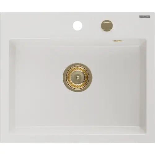 Oscar Kjøkkenvask 1 Kum 580x490 Mm Hvit - 6519581000-20-g