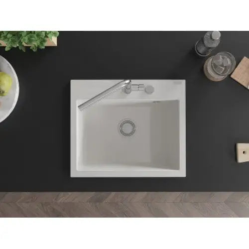 Oscar Kjøkkenvask 1 Kum 580x490 Mm Hvit - 6519581000-20