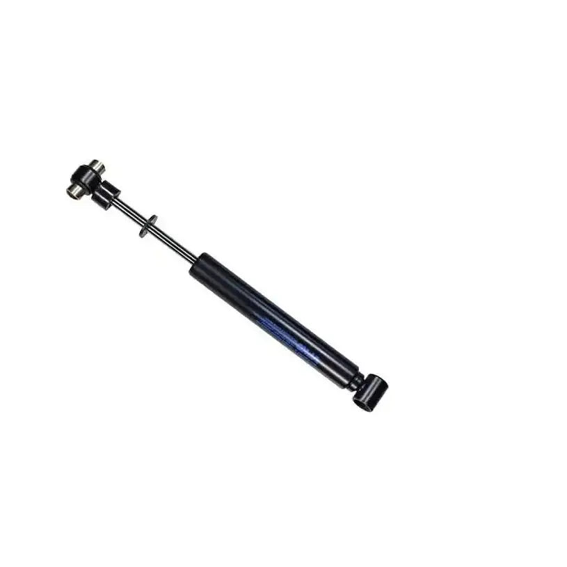 Overløpsbremsespjeld støtdemper AL-KO 161S, skråvisning som fremhever sylinderformen og begge monteringspunkter.