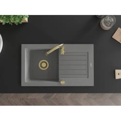 Pablo Kjøkkenvask 1 Kum 752x436 Mm Grå - 6510751010-71-g