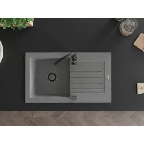 Pablo Kjøkkenvask 1 Kum 752x436 Mm Grå 6510751010-71-b