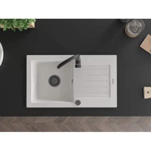 Pablo Kjøkkenvask 1 Kum 752x436 Mm Hvit 6510751010-20-b