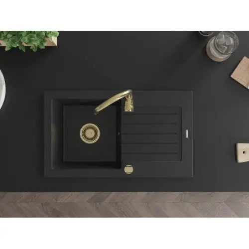 Pablo Kjøkkenvask 1 Kum 752x436 Mm Svart - 6510751010-77-g