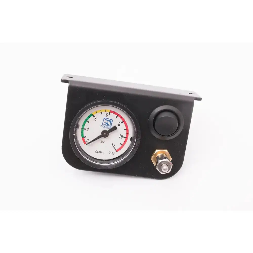 Panel med Trykkmåler og Kompressorbryter