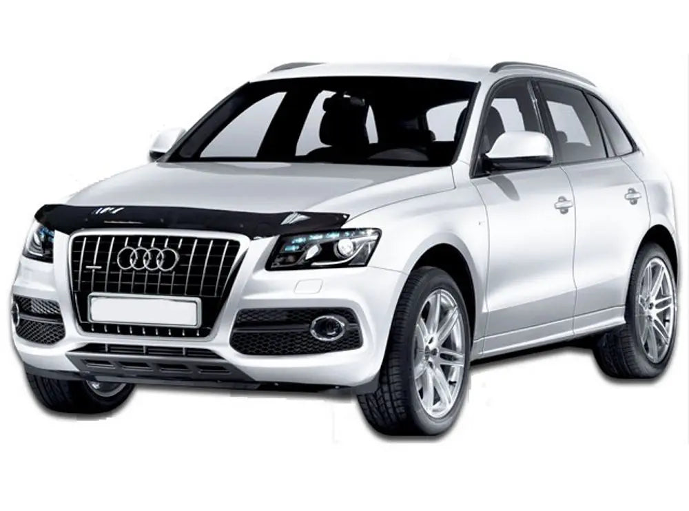 Scoutt panserbeskytter Audi Q5 8R frontal visning sort akryl TÜV-godkjent