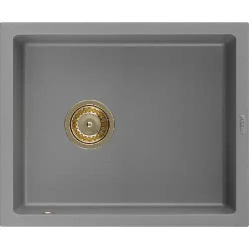 Pedro Kjøkkenvask 1 Kum 560x460 Mm Grå - 6508561000-71-g