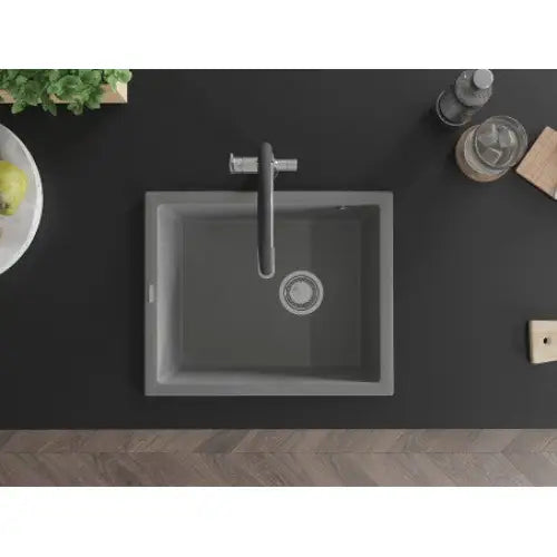 Pedro Kjøkkenvask 1 Kum 560x460 Mm Grå - 6508561000-71