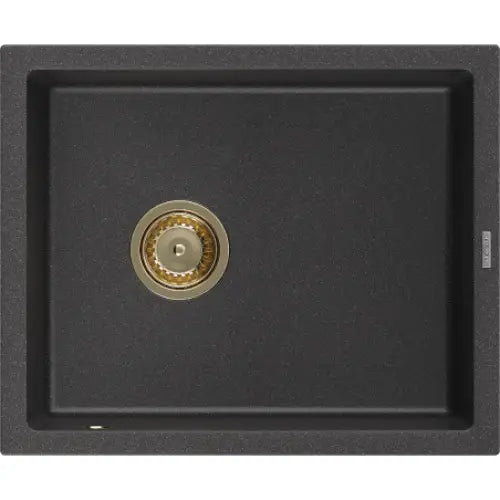 Pedro Kjøkkenvask 1 Kum 560x460 Mm Svart/grå - 6508561000-76-g