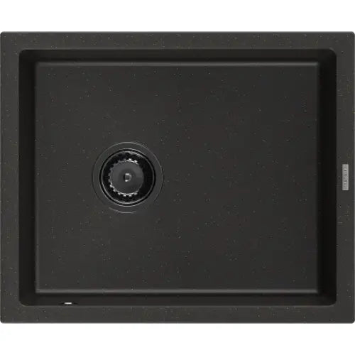Pedro Kjøkkenvask 1 Kum 560x460 Mm Svart/gull 6508561000-75-b