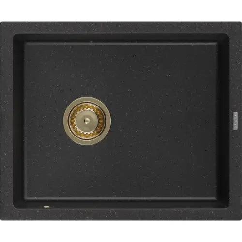 Pedro Kjøkkenvask 1 Kum 560x460 Mm Svart/sølv - 6508561000-73-g