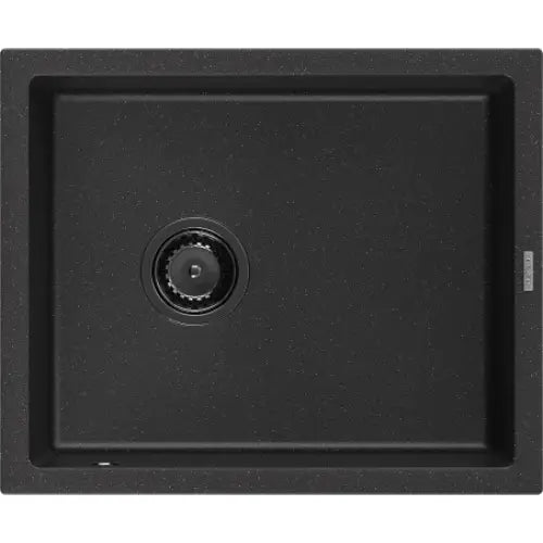 Pedro Kjøkkenvask 1 Kum 560x460 Mm Svart/sølv 6508561000-73-b