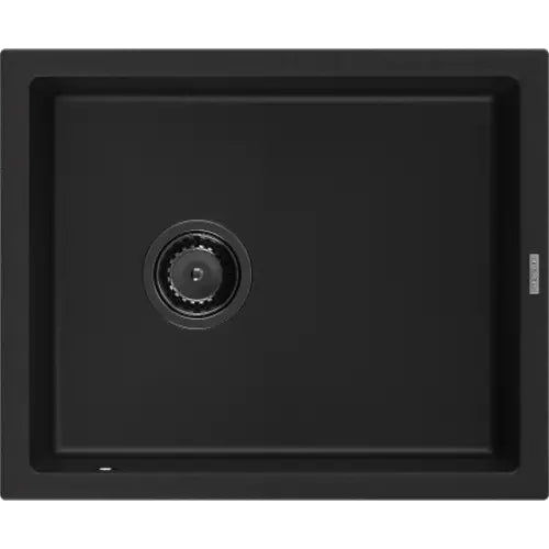 Pedro Kjøkkenvask 1 Kum 560x460 Mm Svart 6508561000-77-b