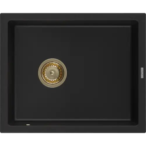 Pedro Kjøkkenvask 1 Kum 560x460 Mm Svart - 6508561000-77-g