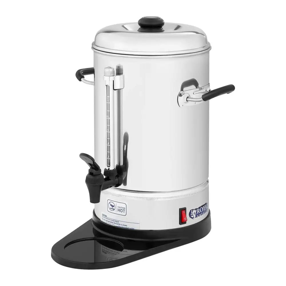 Perkolator Brygger for Kaffe og Te i Rustfritt Stål 1150w 6l