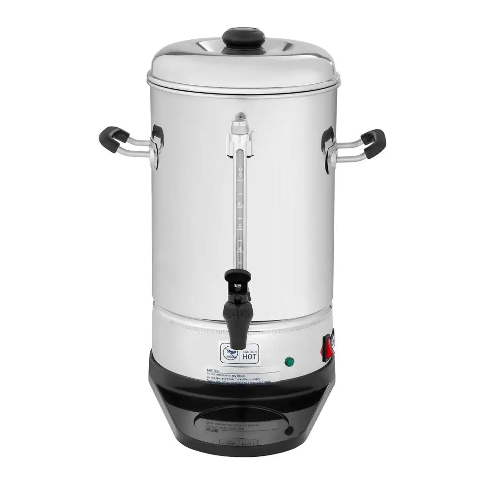 Perkolator Brygger for Kaffe og Te i Rustfritt Stål 1150w 6l