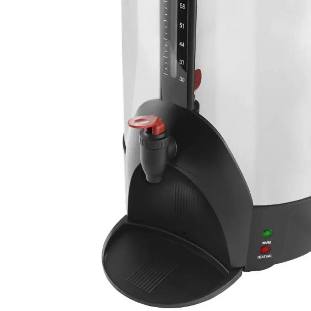 Perkolator Dobbeltvegget Stål Kaffetrakter og Tekoker 230v 16l