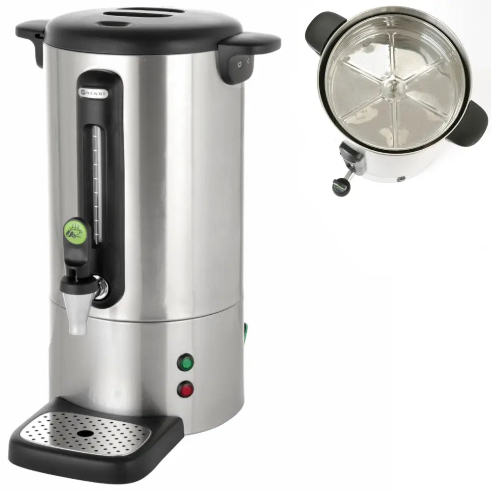 Perkolator Kaffetrakter med Dryppfri Kran - Hendi 211434