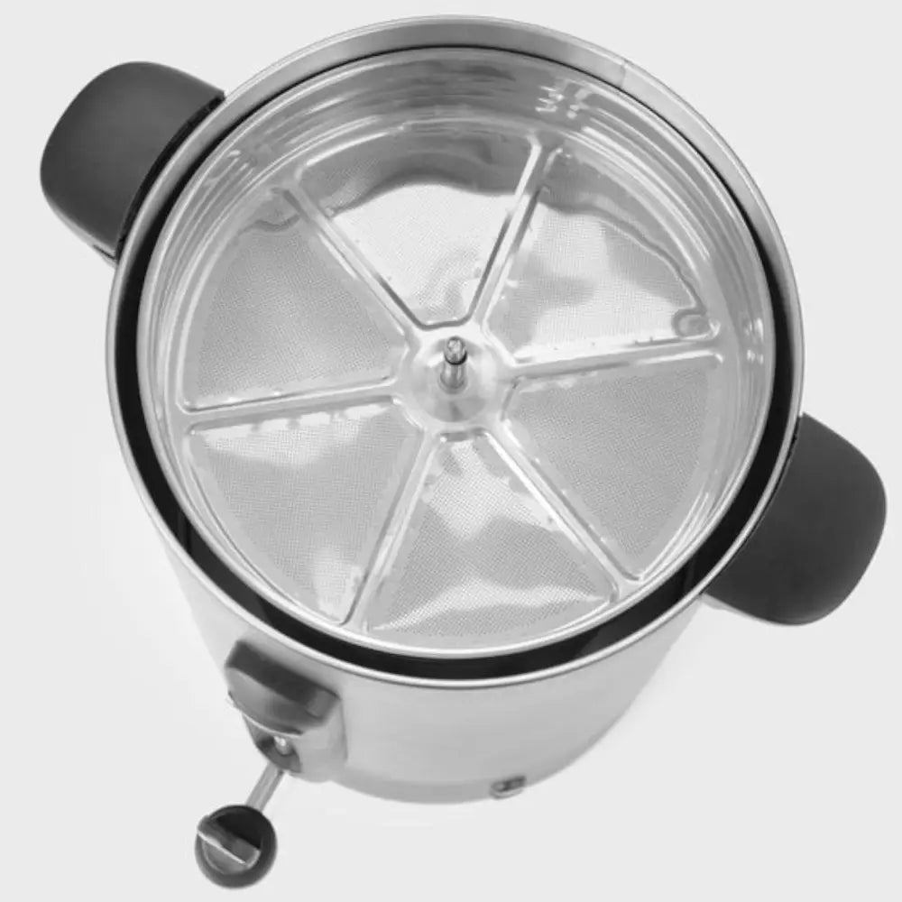 Perkolatorkanne for Kaffe med Dryppfri Kran Svart Concept Line 13 l - Hendi 211489