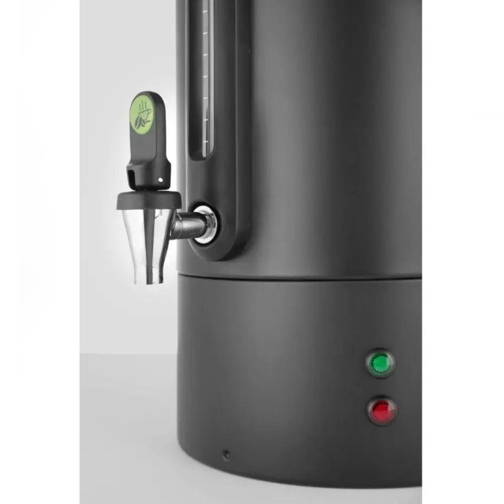 Perkolatorkanne for Kaffe med Dryppfri Kran Svart Concept Line 13 l - Hendi 211489