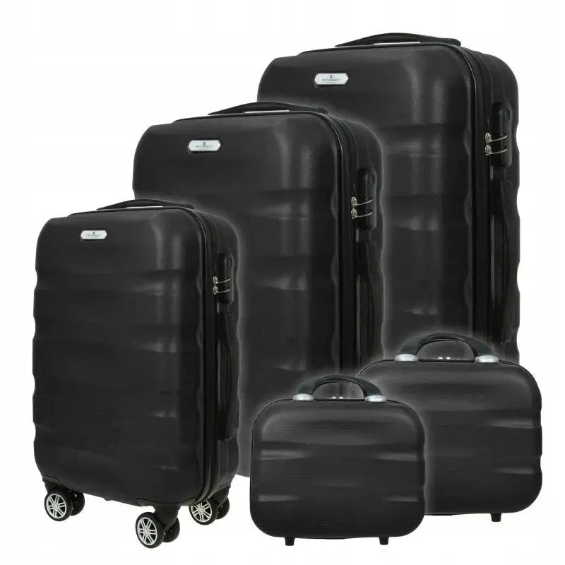 Peterson Abs Koffertsett Svart