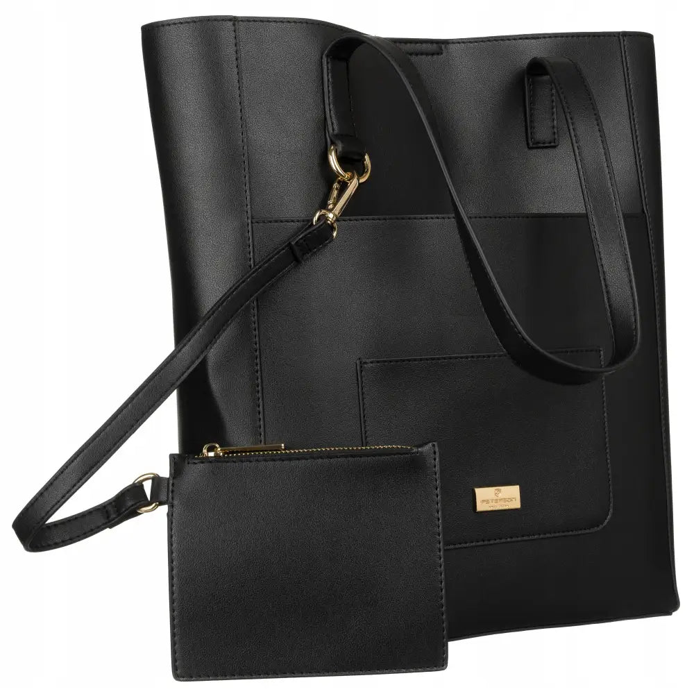 Peterson Moteveske for Kvinner Skulderveske med Innlegg + Stropp