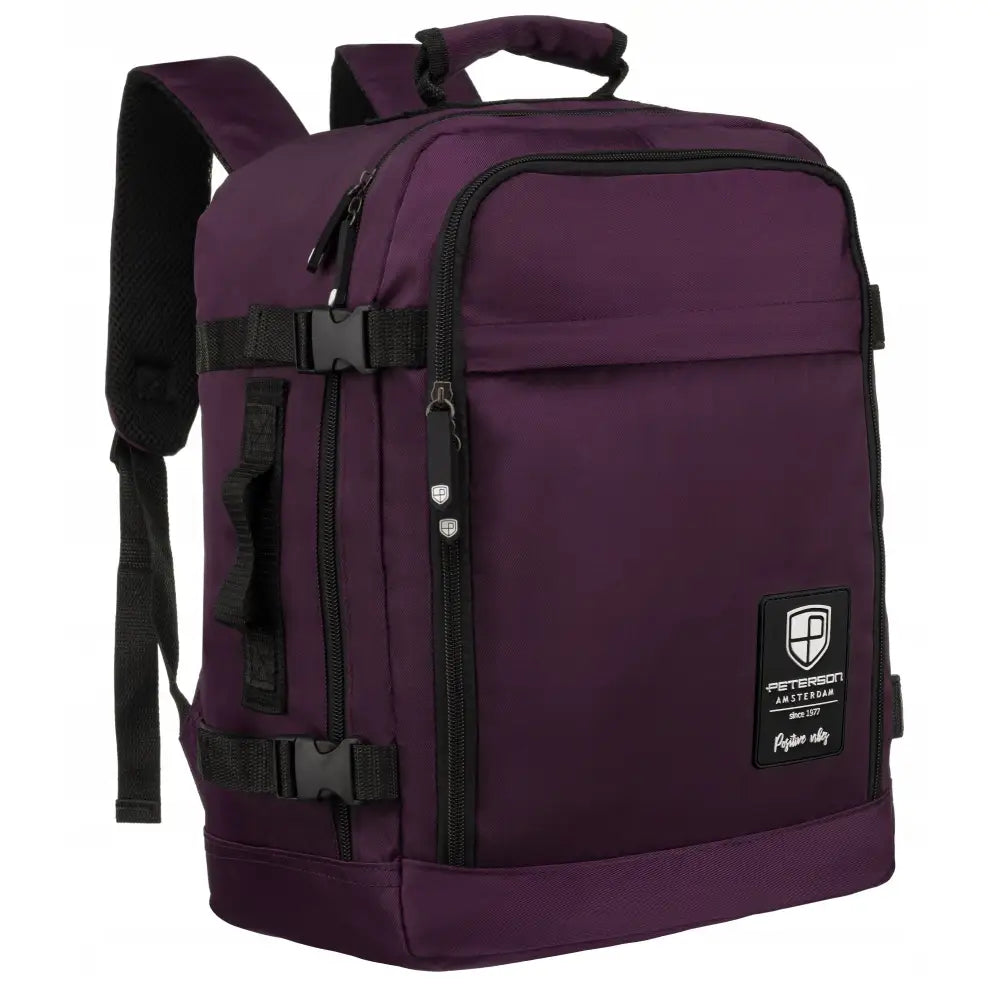 Peterson Ryggsekk Håndbagasje Flyveske Ptn Lilla