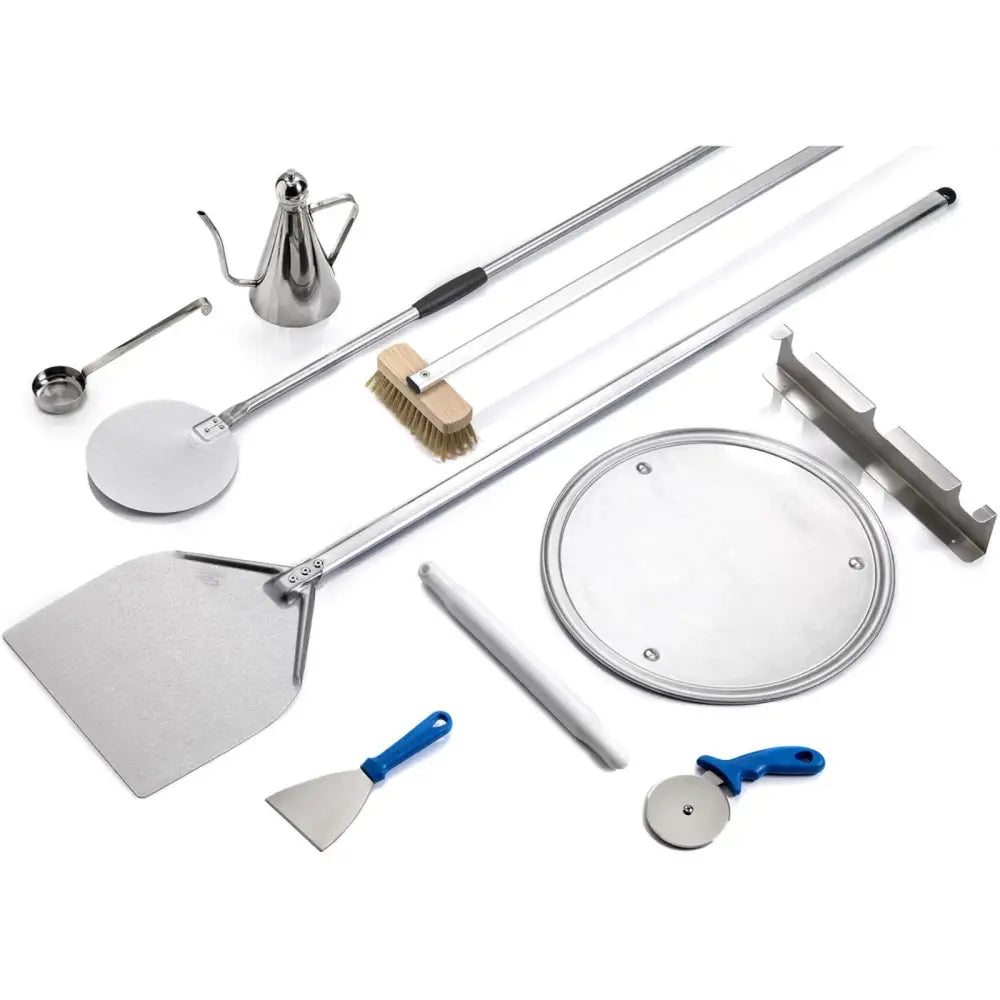 Pizza Verktøysett 2 Spader Børste Kniv Rulle 10 Stk.