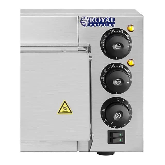 Pizzaovn Enkelkammer 1x40cm 2000w 230v Royal Catering