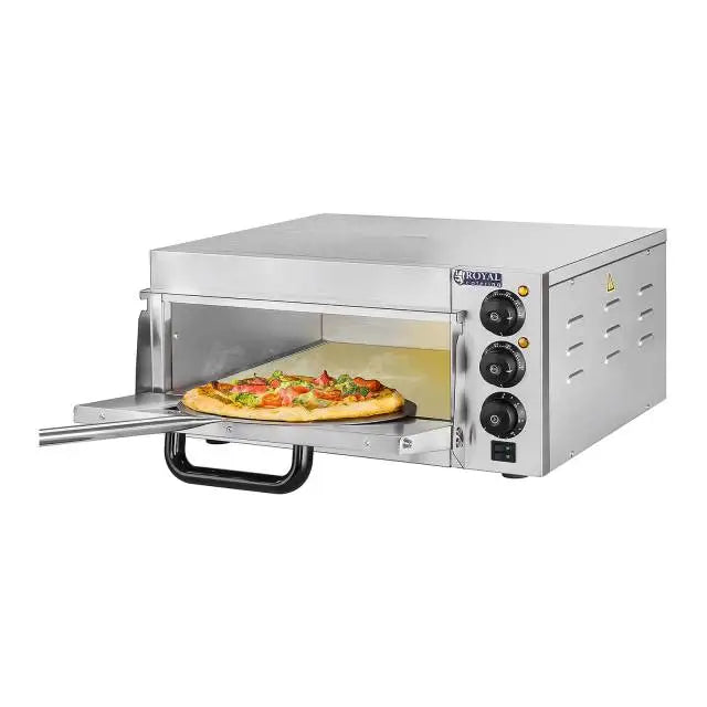 Pizzaovn Enkelkammer 1x40cm 2000w 230v Royal Catering