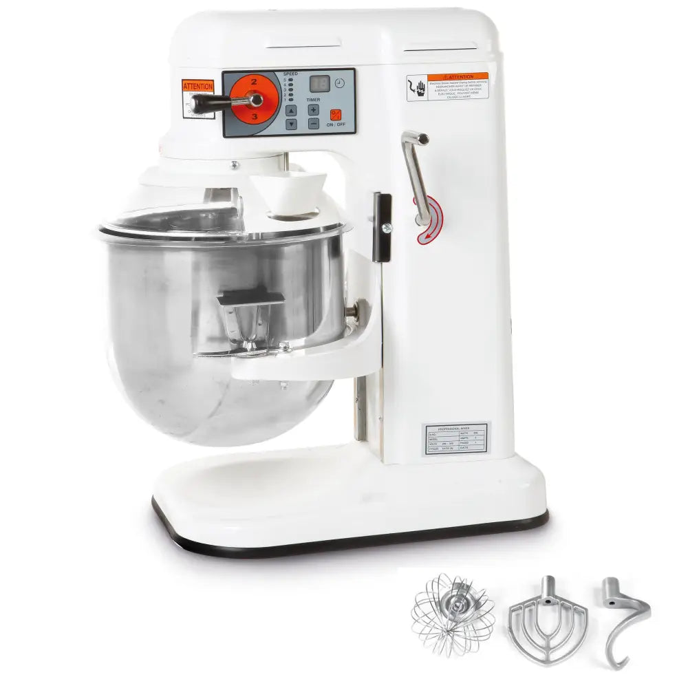 Planetarisk Konditori Mikser med Timer 10l - Hendi 226278
