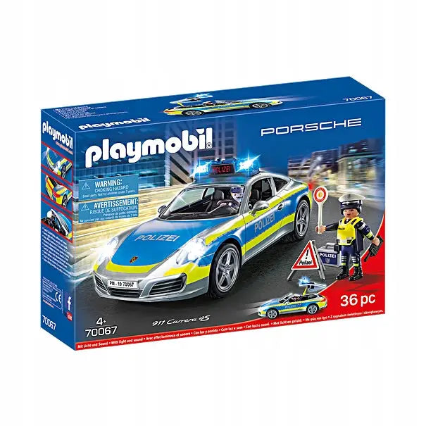 Playmobil 911 Carrera 4s Politibil