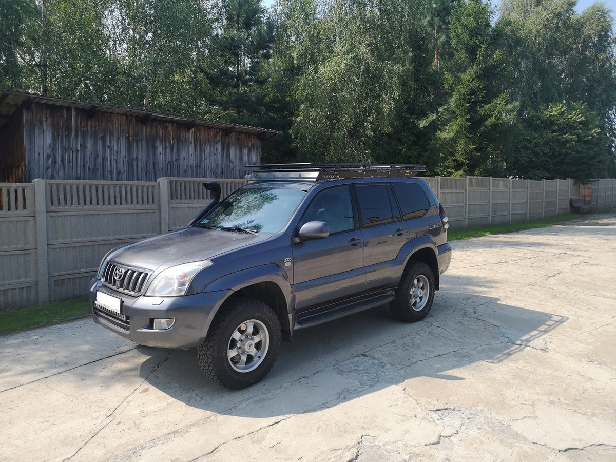 Land Cruiser J120 takstativ bakparti med plass til arbeidslys