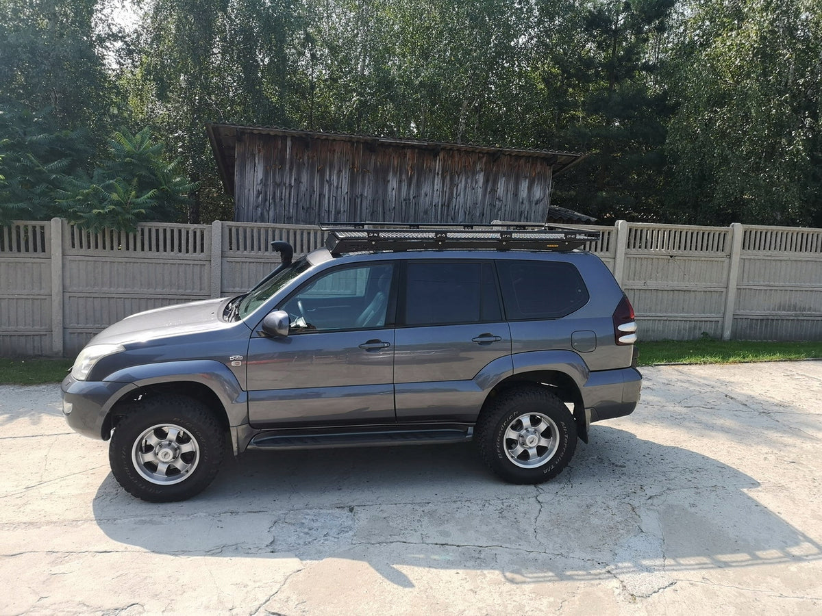 Demonterbart takstativ Toyota Land Cruiser J120 — komplett ramme med festepunkter
