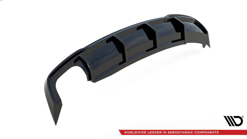 Audi A5 Sportback 8T Facelift bakdiffusor – dobbel eksos på én side