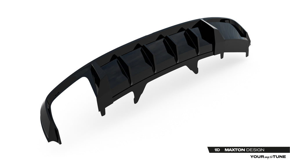Audi A4 S-Line B9 bakdiffusor V2 – Maxton Design