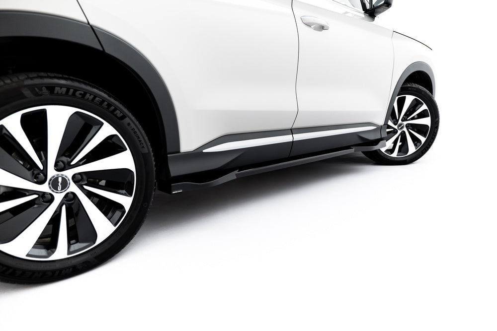 BYD Seal U Mk1 sideskjørt‑forlengere, ABS høyglans svart