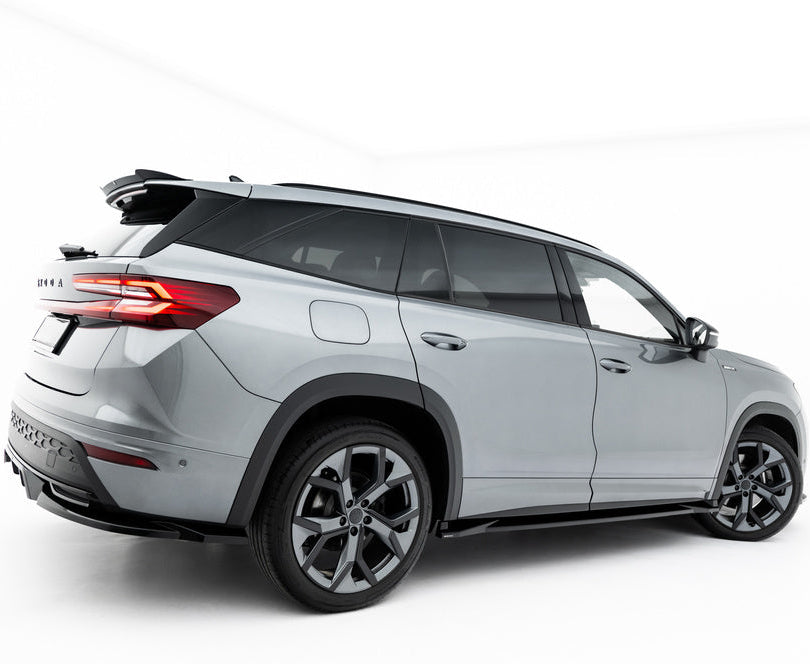 Skoda Kodiaq Sportline Mk2 sideskjørt ABS Gloss Black