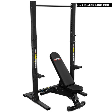 K-SPORT KSG013 treningsbenk med stativ, 350 kg