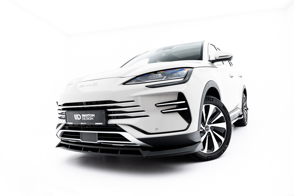 BYD Seal U Mk1 frontsplitter V.1, ABS gloss svart