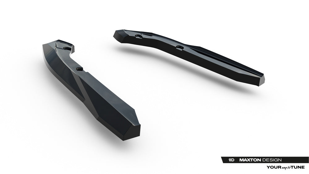 Subaru WRX STI Mk2 bakre sidesplittere ABS Gloss Black