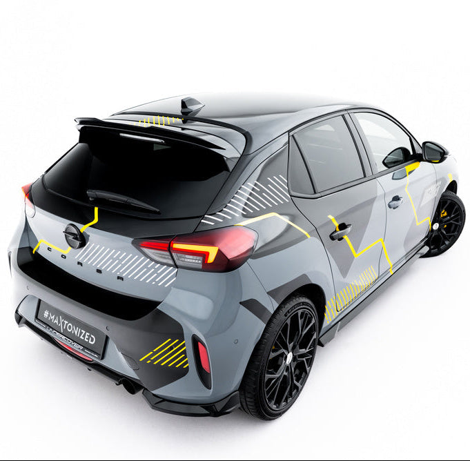 Opel Corsa F Facelift bakspoiler – spoilerforlenger