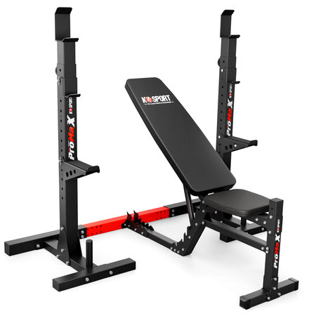 K-Sport KSSL203 benkpress stativ + justerbar benk