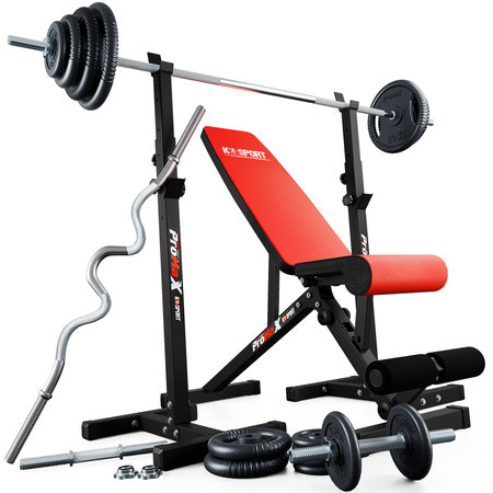 K-Sport KSSL125 benkpress-sett 95 kg