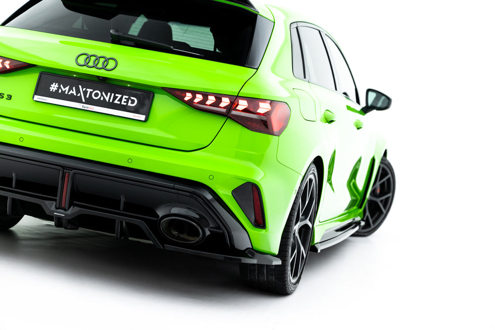 Audi RS3 Sportback 8Y Facelift splitter-sett V2