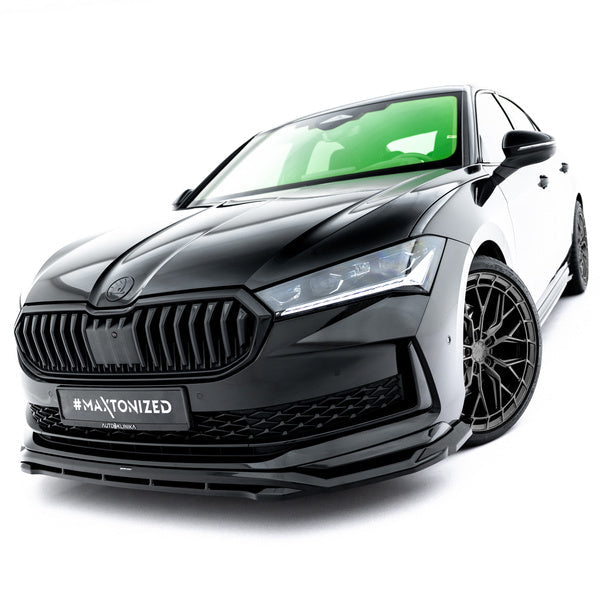 Skoda Superb Sportline Mk4 splittersett V2