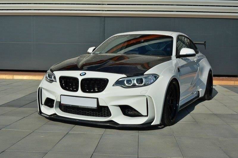 Bodykit i glassfiber til BMW M2 F87 – alle fem deler utlagt